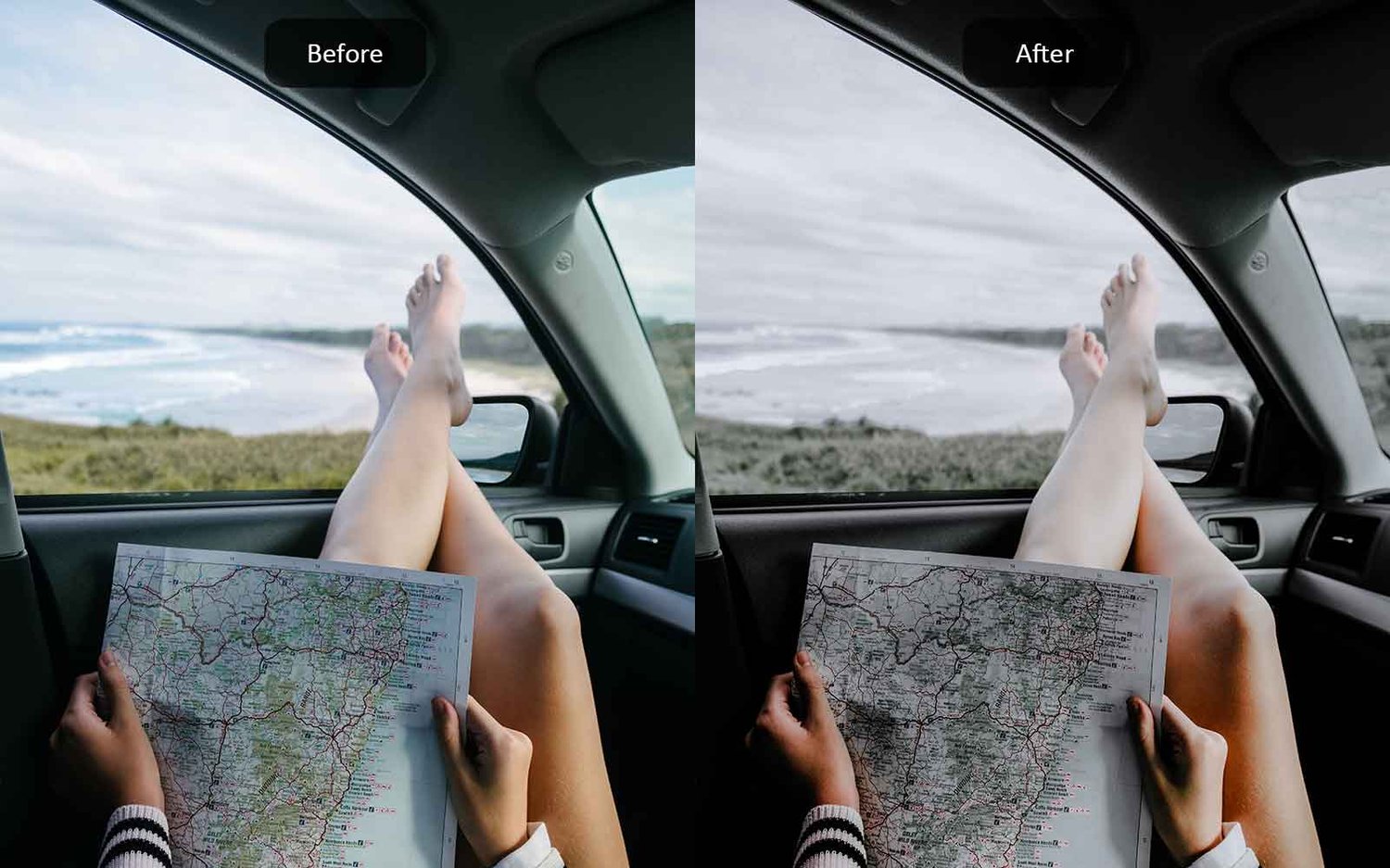 Outdoor Adventures - Lightroom Presets - Before-After