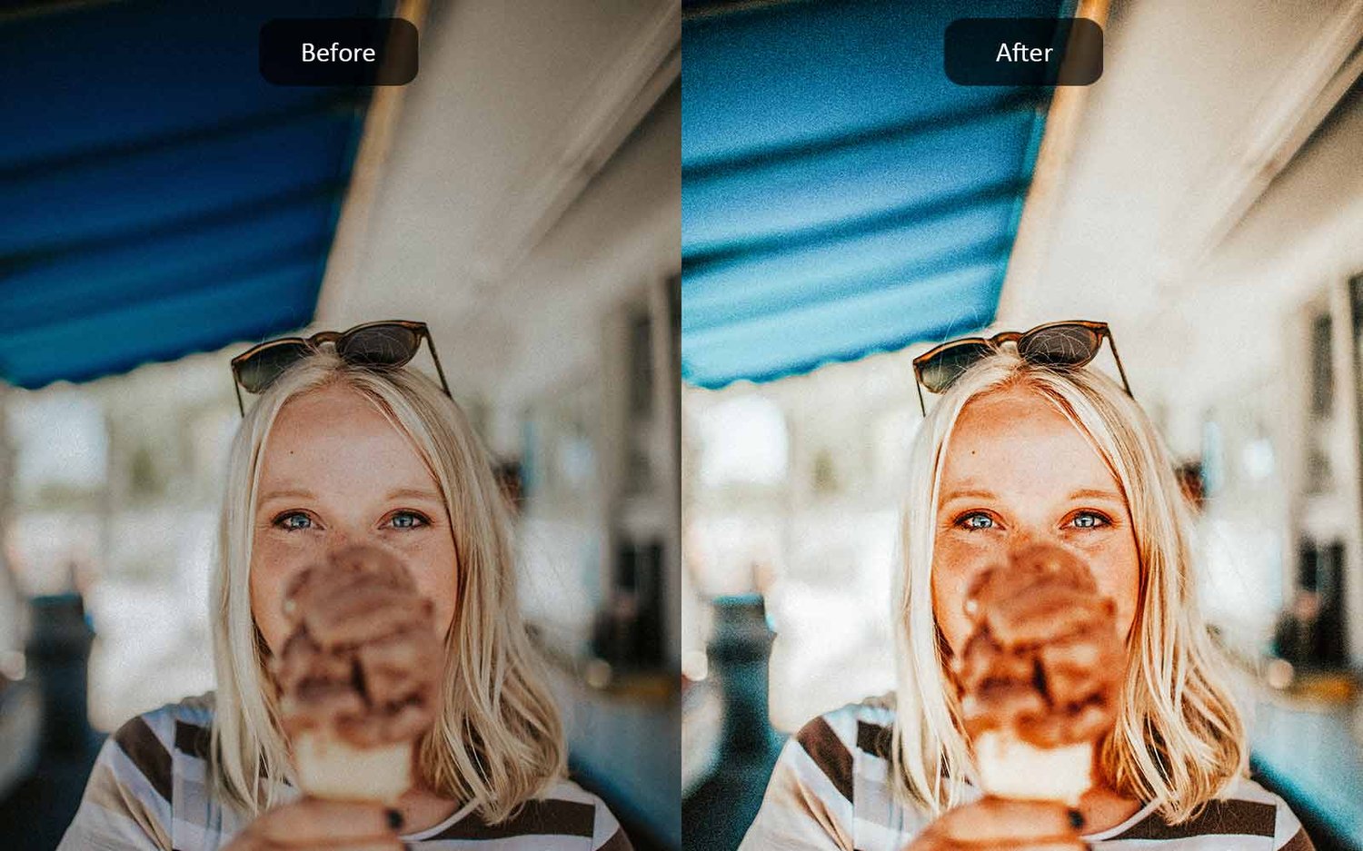 Summer - Lightroom Presets - Before-After