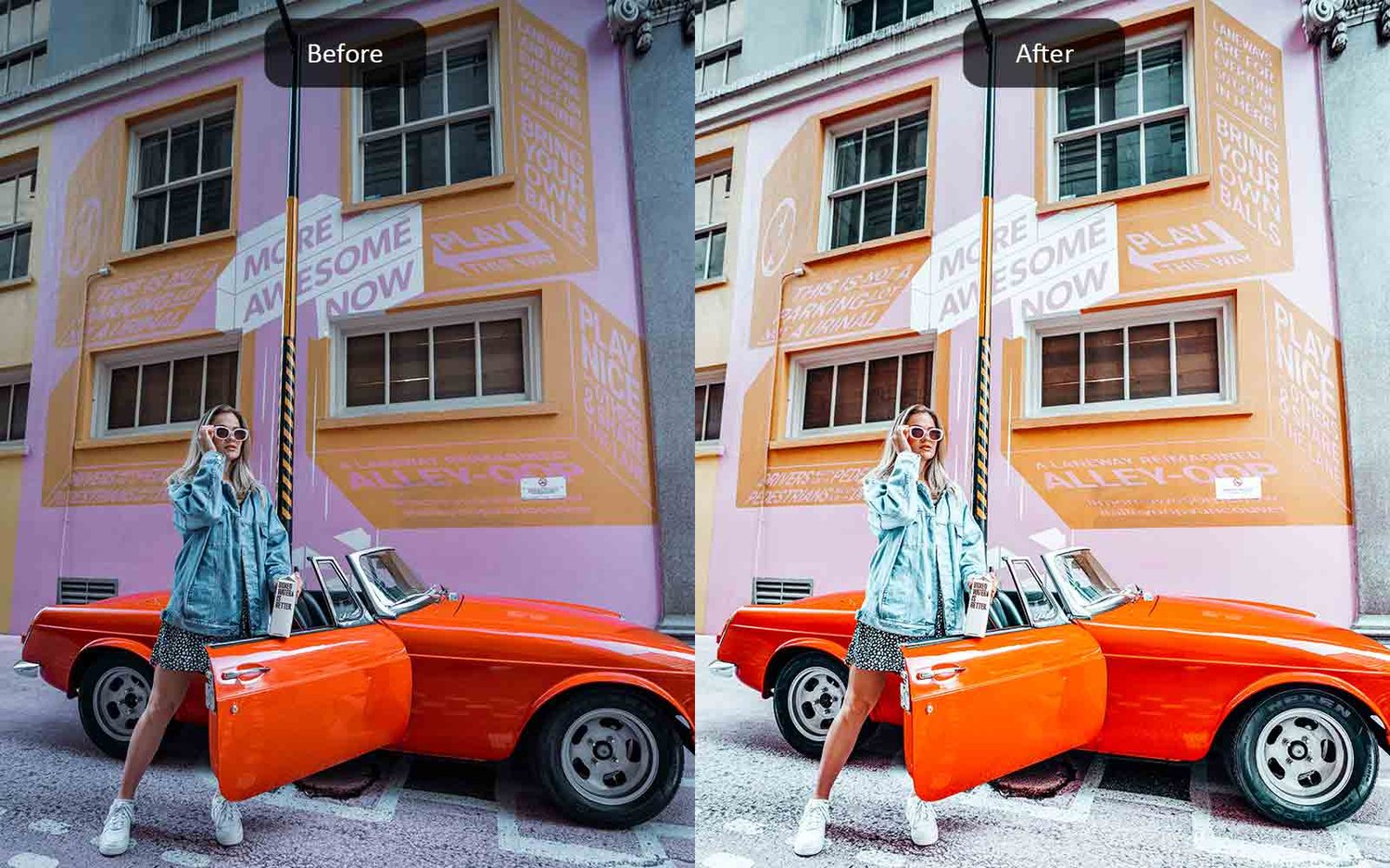 Summer - Lightroom Presets - Before-After