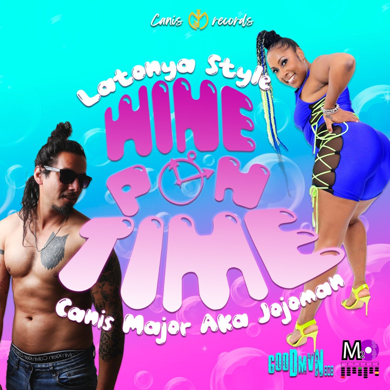 wine pon time, music cover art