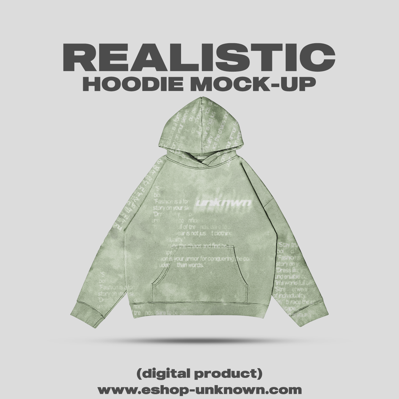 Realstic Hoodie Mockup