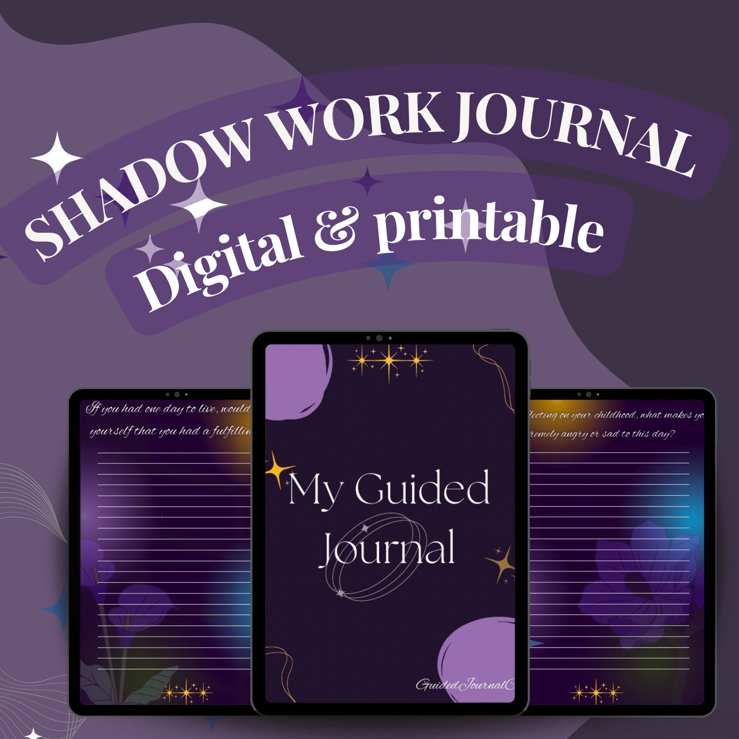 Becoming Unshakable: Shadow Work Prompts Journal