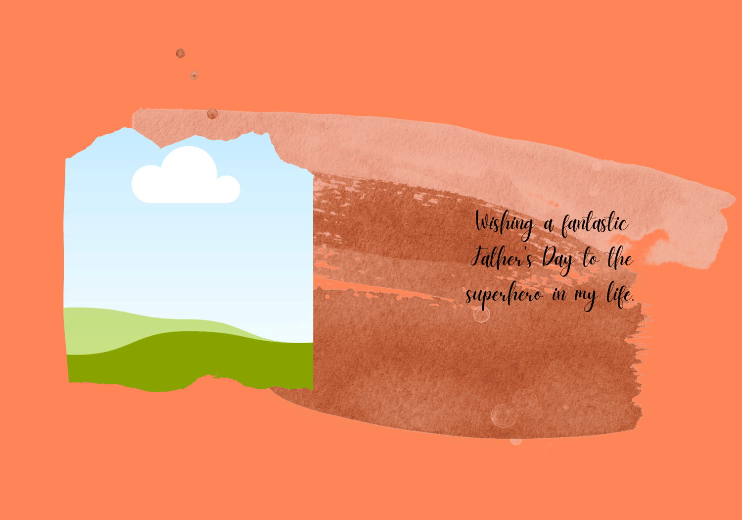 Customizable Fathers Day Card Template - Number One Dad and Photo Frames, inside