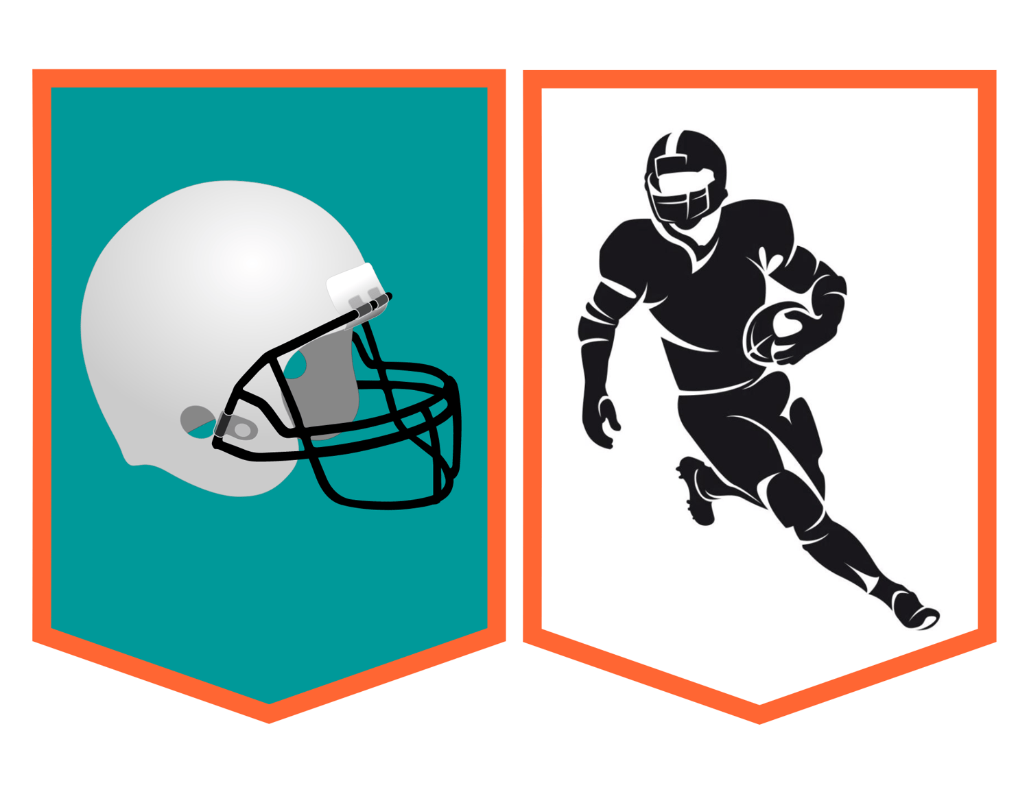 printable nfl helmets