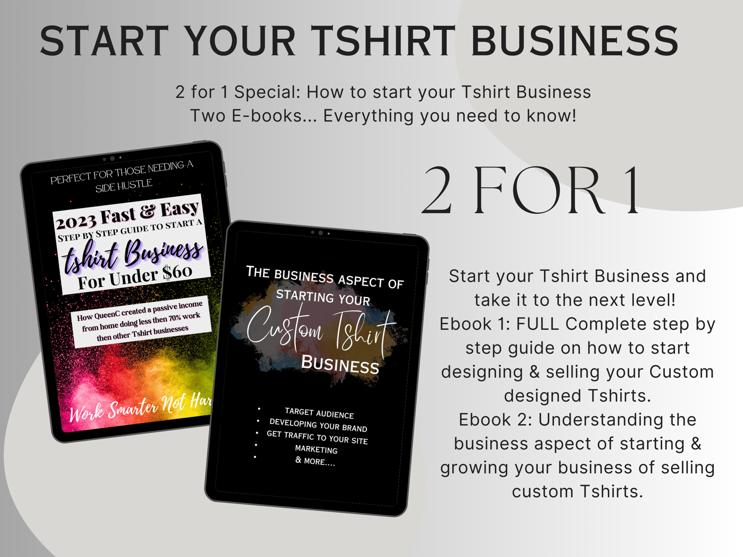 How to start a successful custom Tshirt business