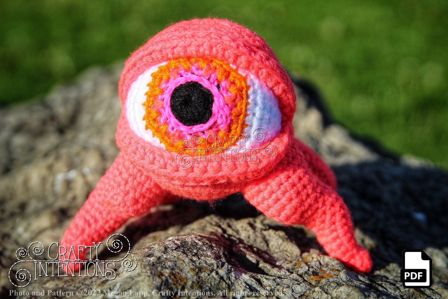 Large Eyeball Monster Pattern