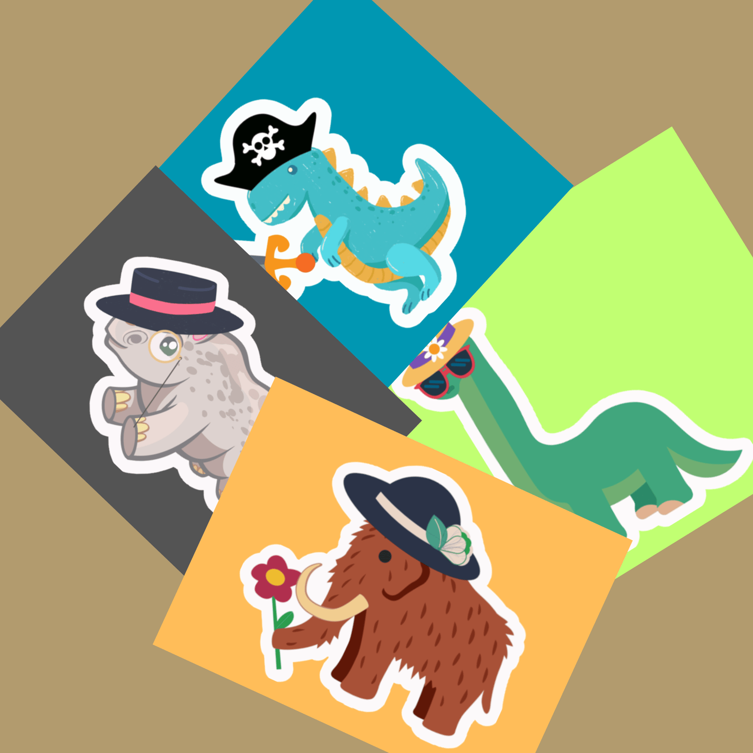 4 PRINTABLE STICKERS