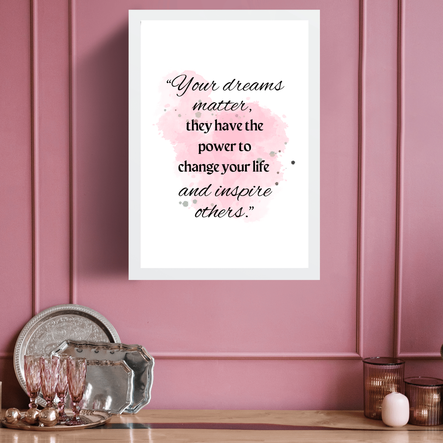 Self-care Self-love Self-esteem Positive Empowerment Motivational Quotes Wall Art Prints for Women