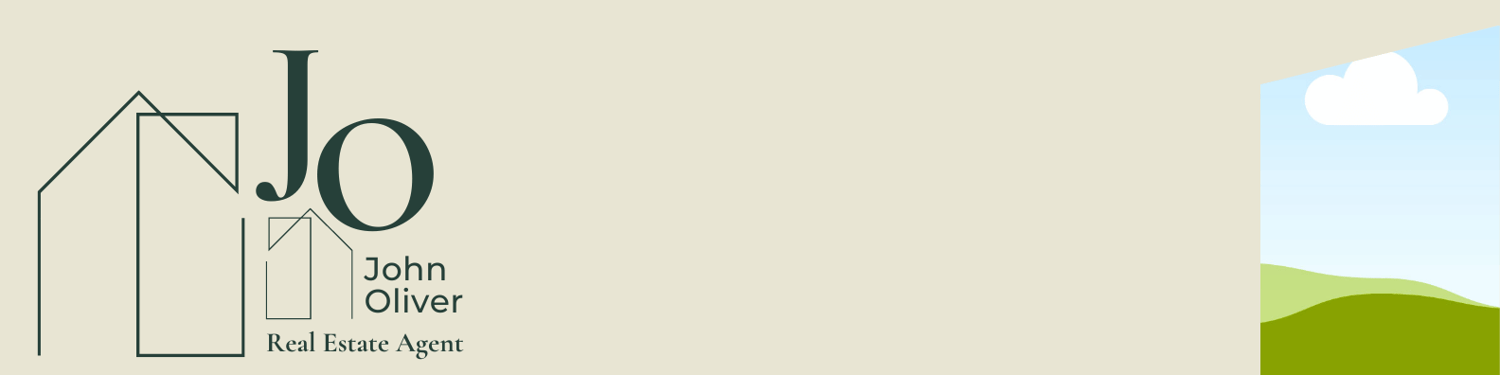 Customizable Modern, minimalist initials with house motif LinkedIn Background Template for Canva - Small Business Branding, beige