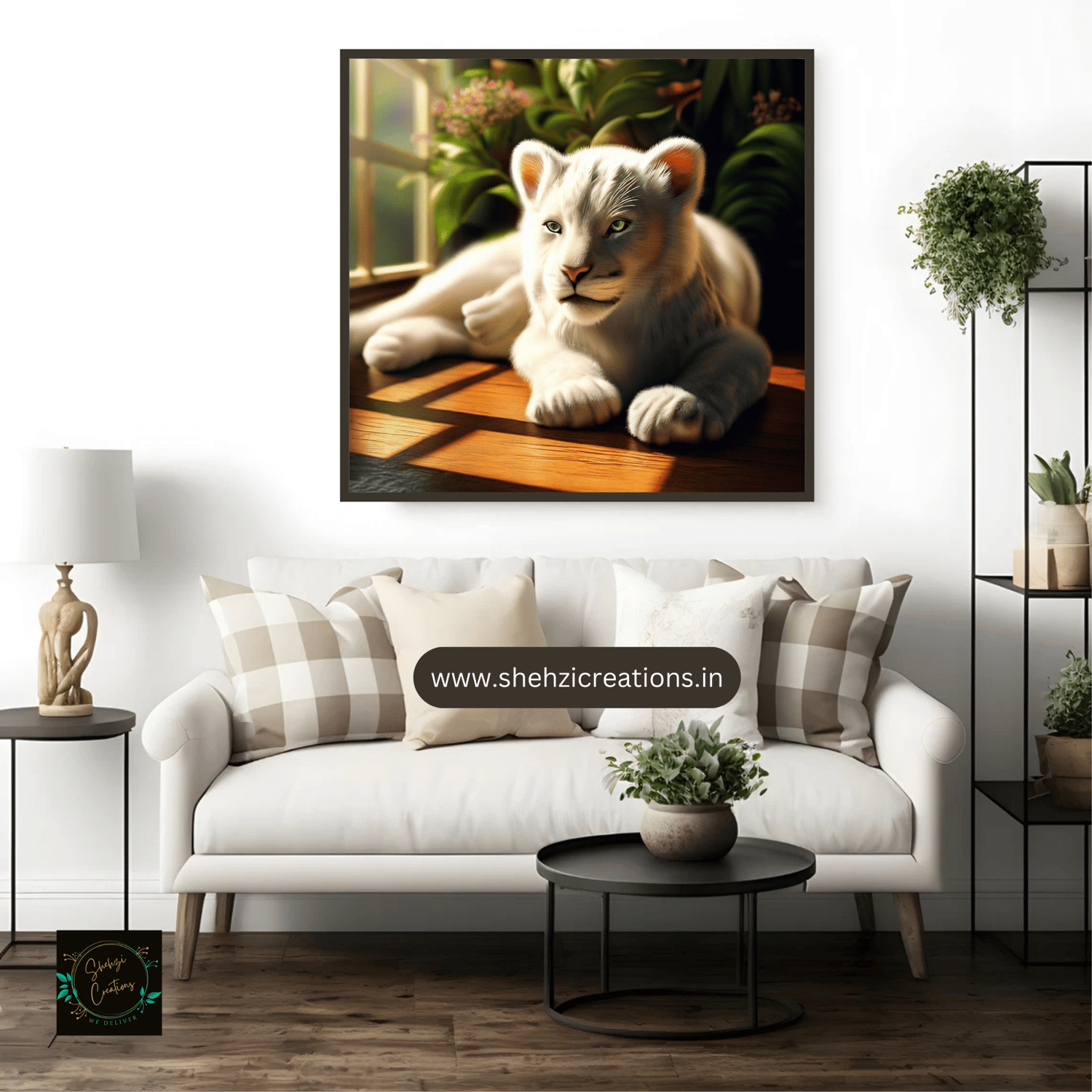 Artistic Whispers: Cat Art Collection - Serene Sunlit Windowsill - Instant Download