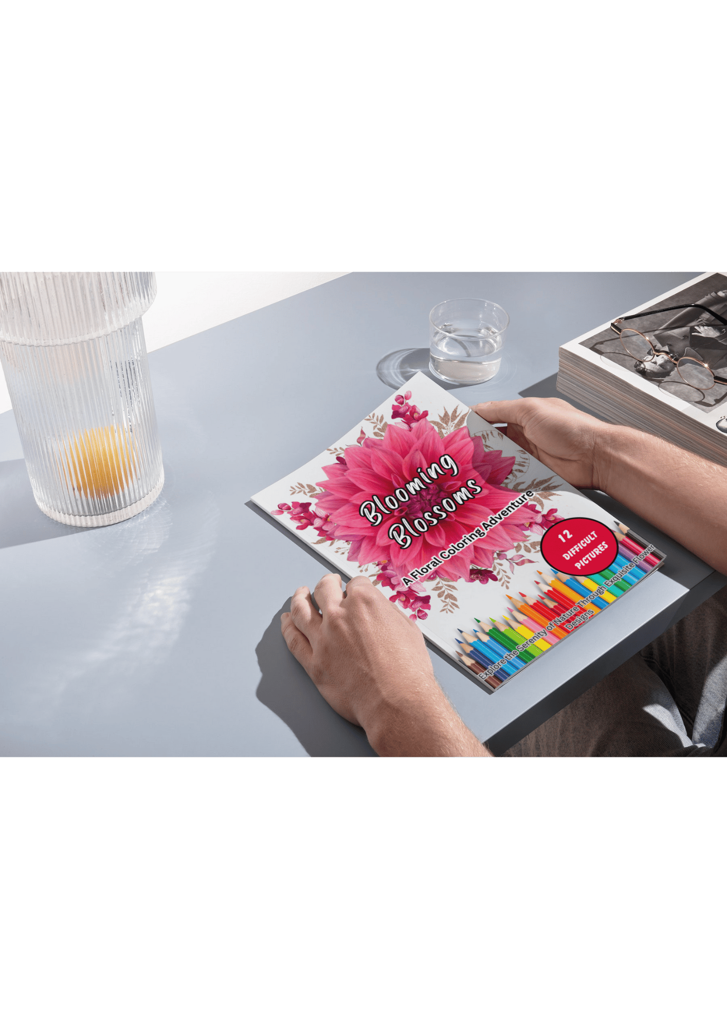#flower #coloringbook #difficult book