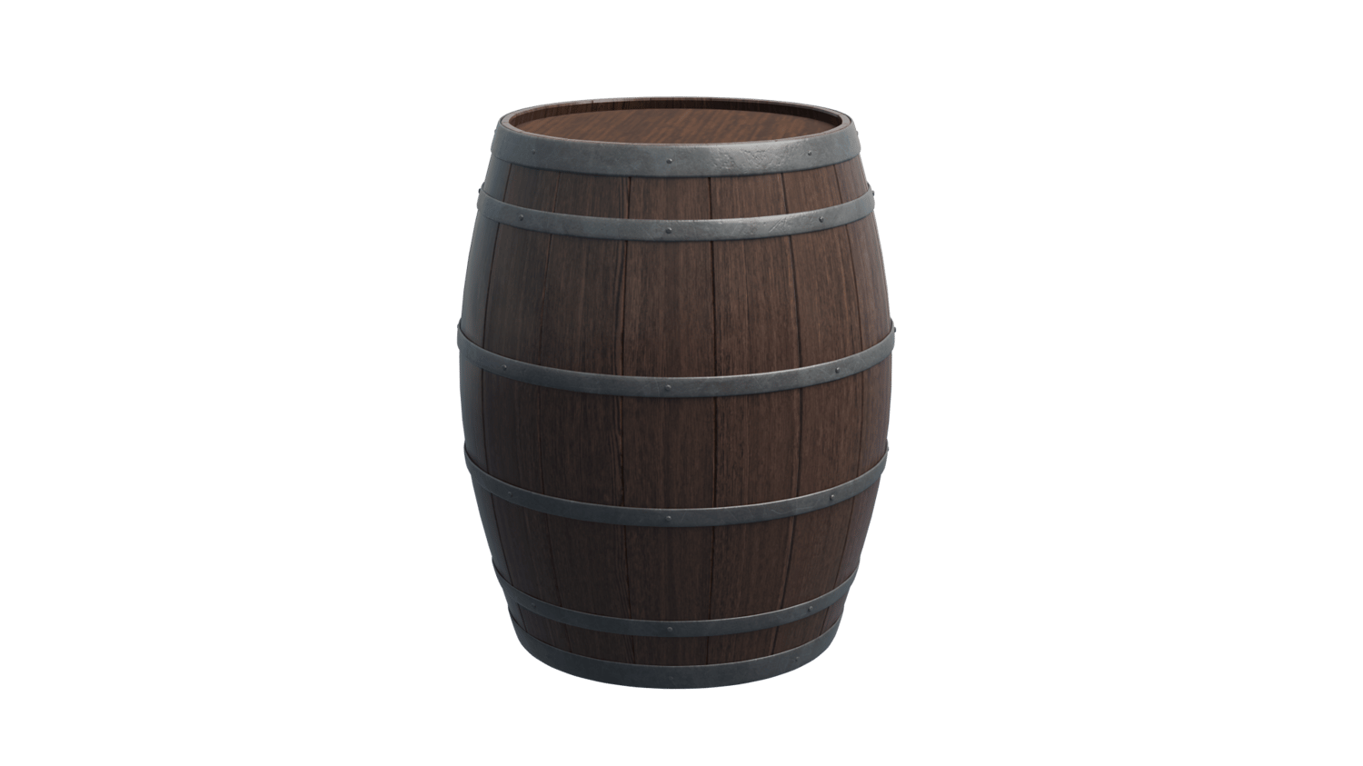 dark barrel whine barrel custom barrels 3d blender lattice game ready game asset low poly high poly realism realistic stl fbx obj