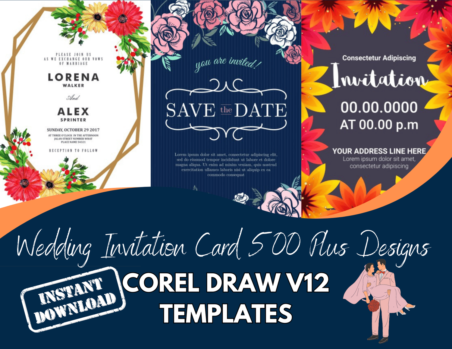 Wedding Invitation Card Designs