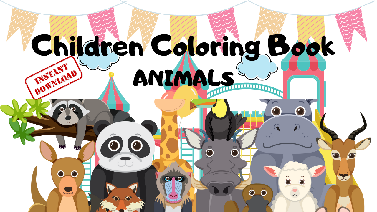 children coloring book