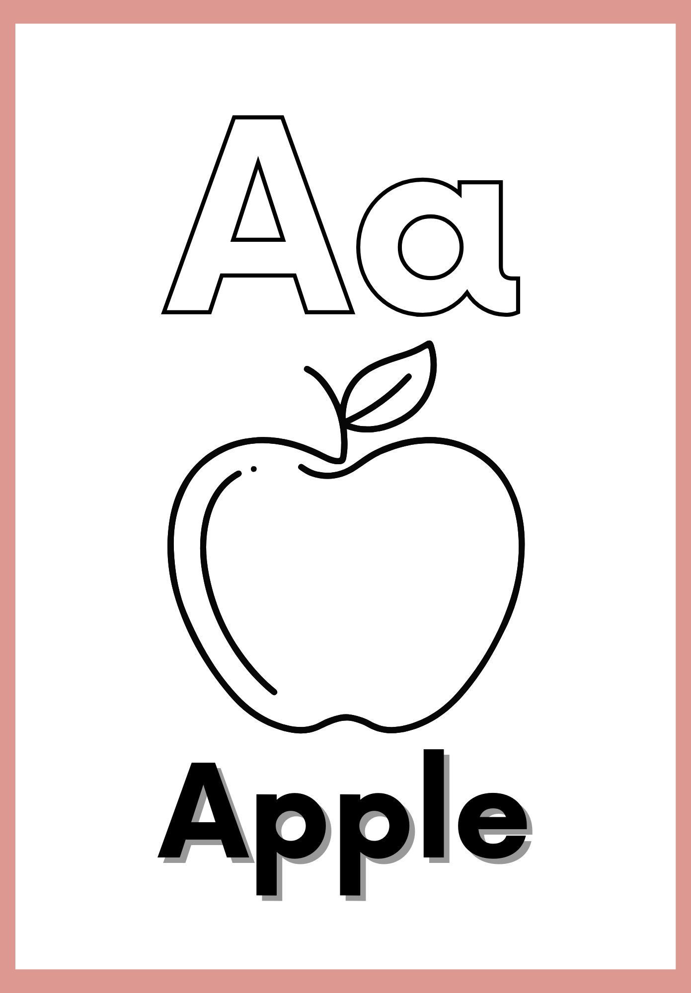 Unlock Learning Fun: A-Z Alphabet Coloring Pages - Instant Download