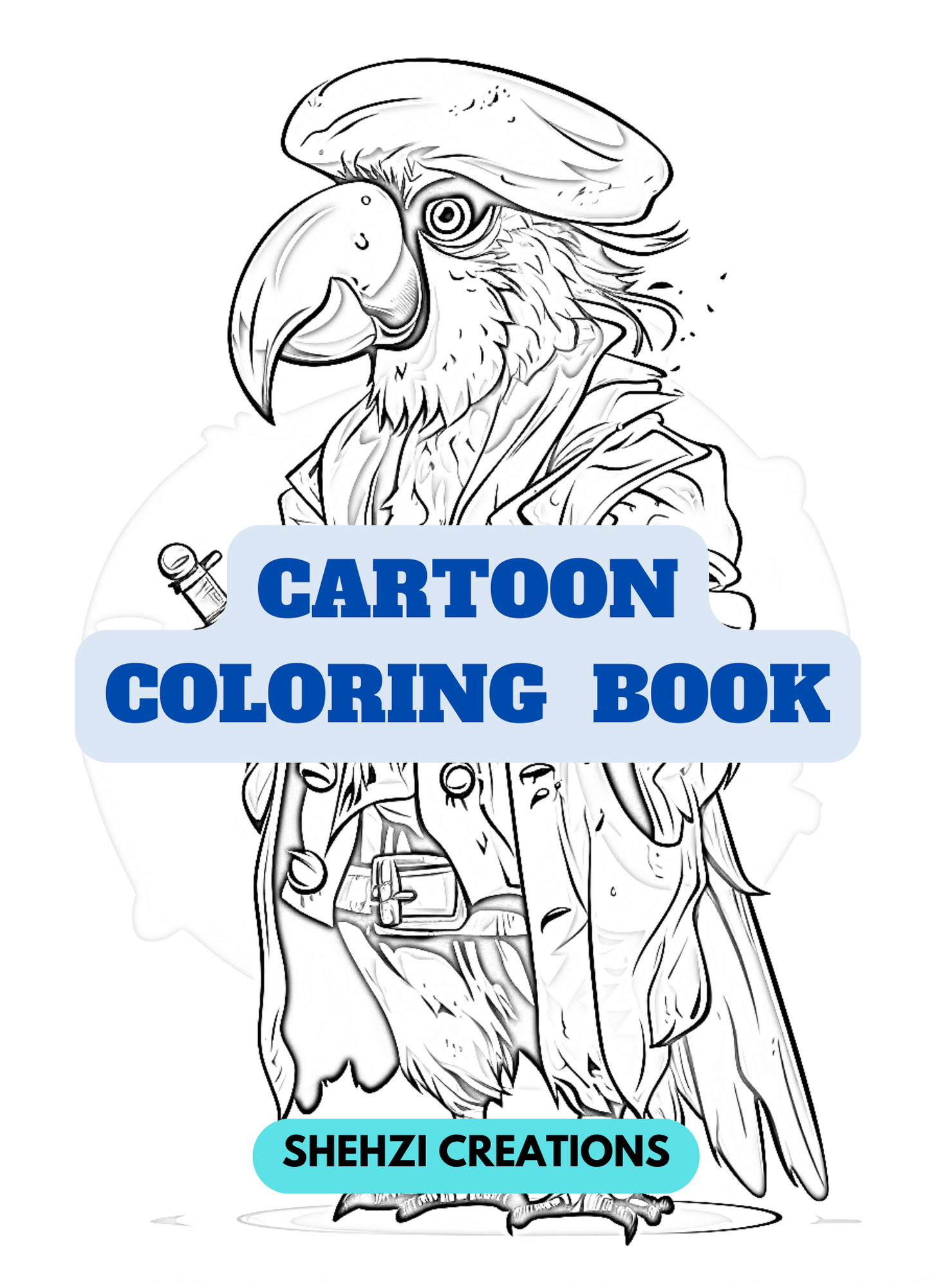 Unleash Creativity with Fun Animal Coloring Book - Instant Download