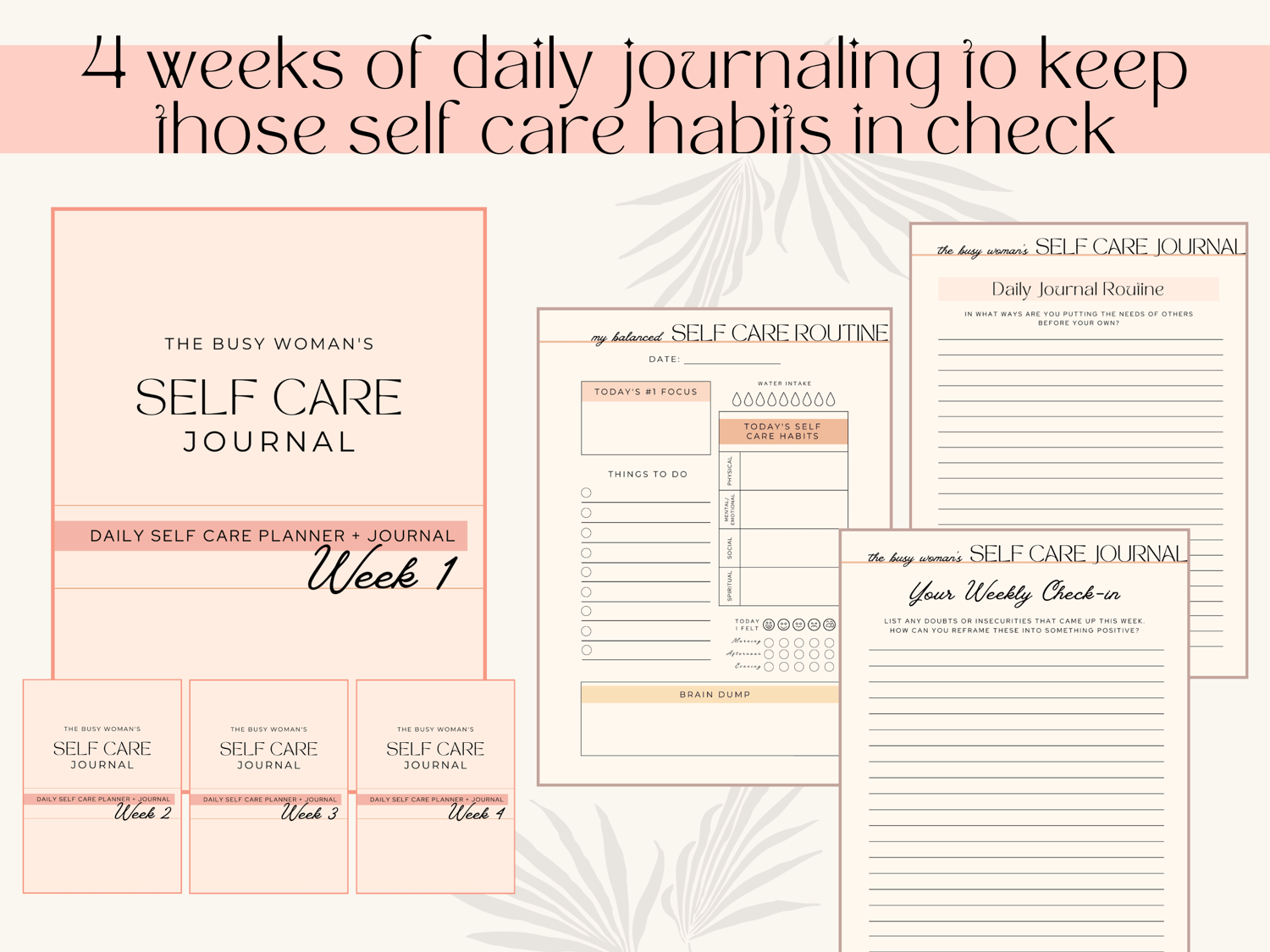 Choose The Right Self-Care Journal For You • The Positive Planner