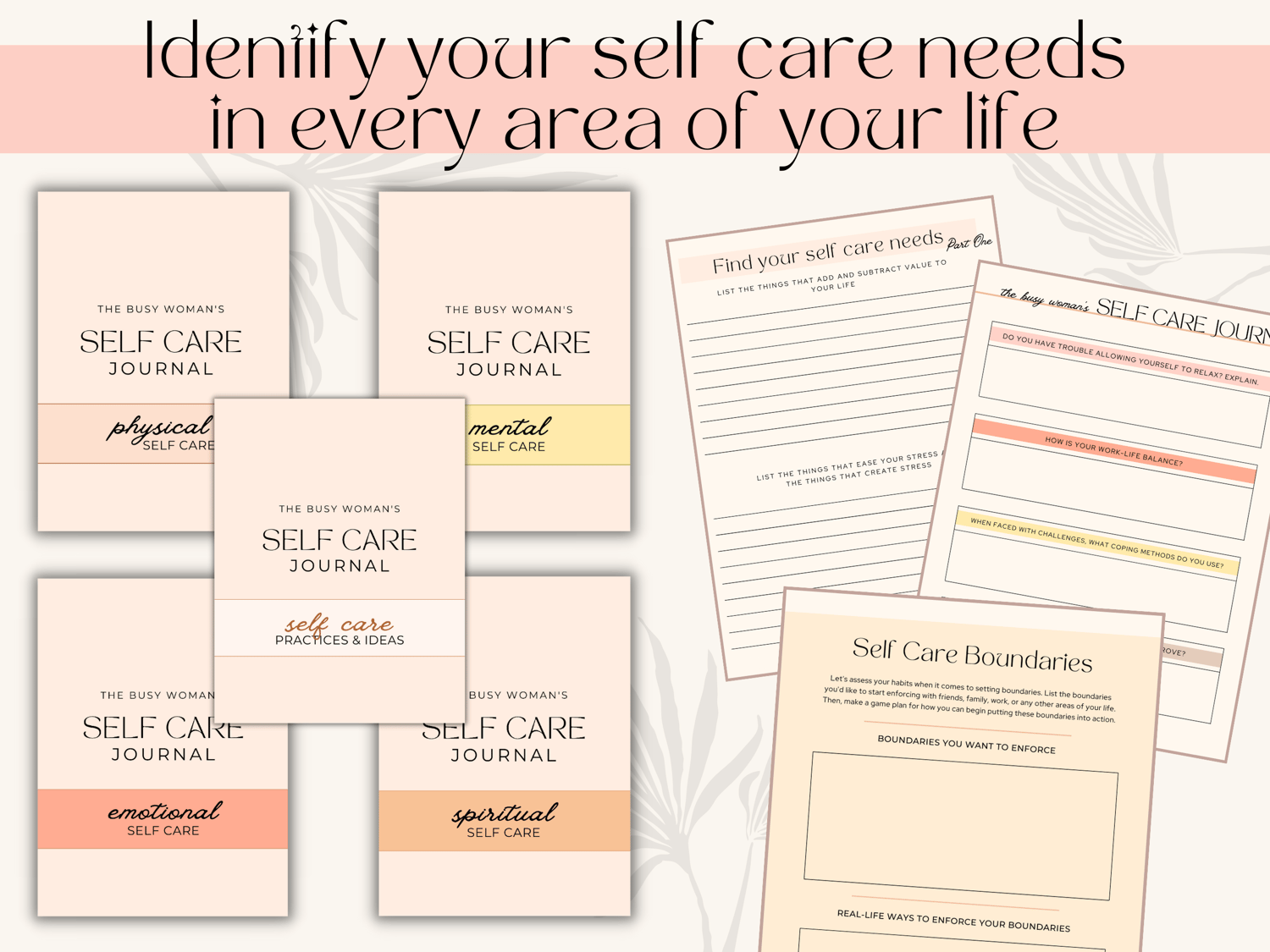 Choose The Right Self-Care Journal For You • The Positive Planner