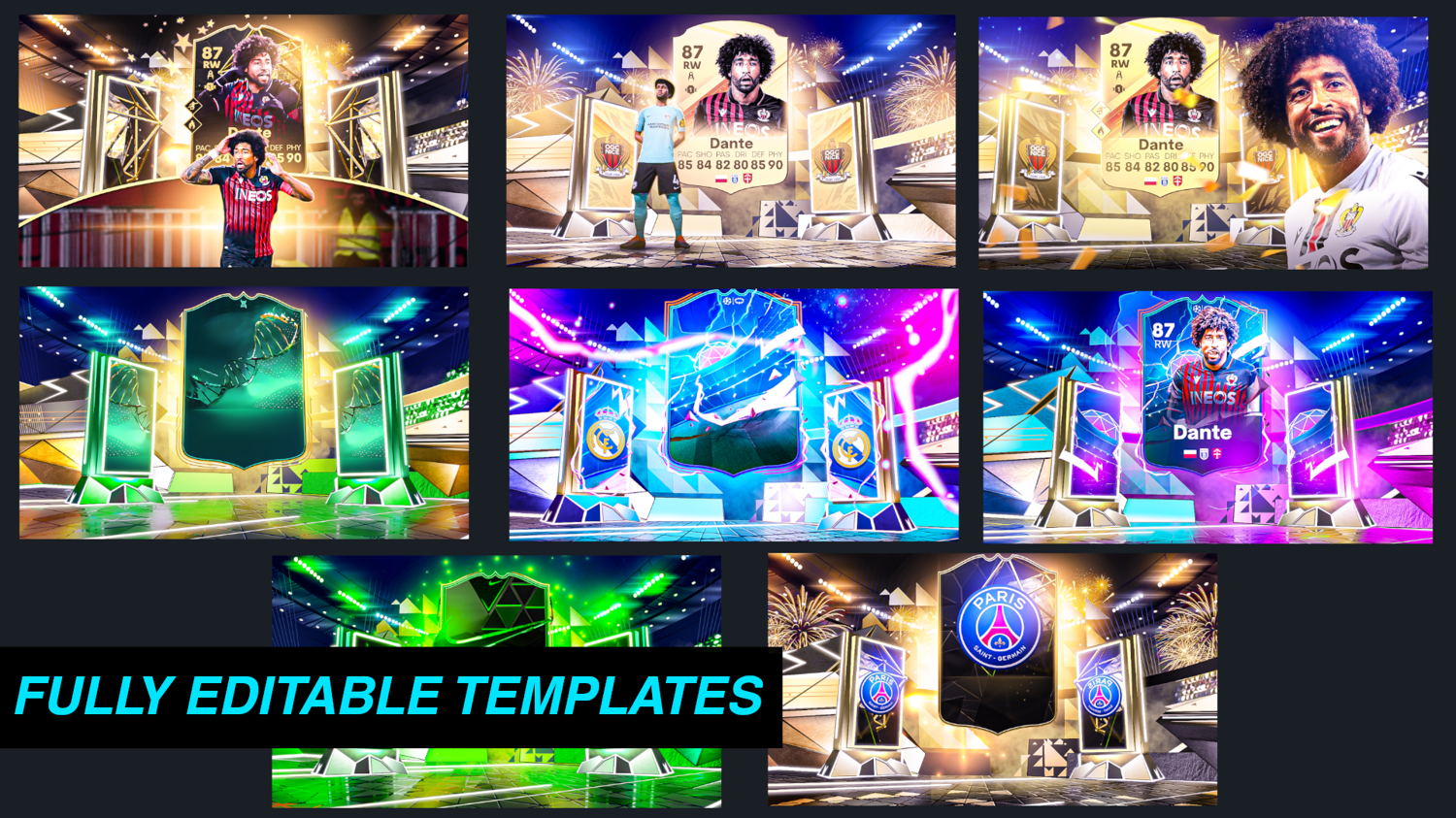 EA SPORTS FC 24 GFX PACK - PACK WALKOUT TEMPLATE UPDATE! 