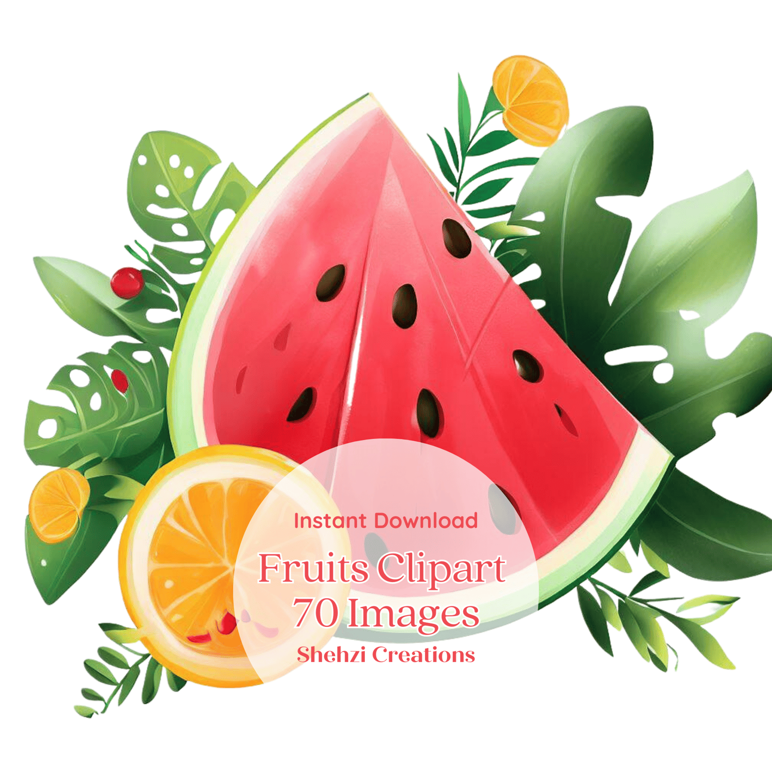 Captivating Exquisite Fruits Clipart Collection for Nature Lovers