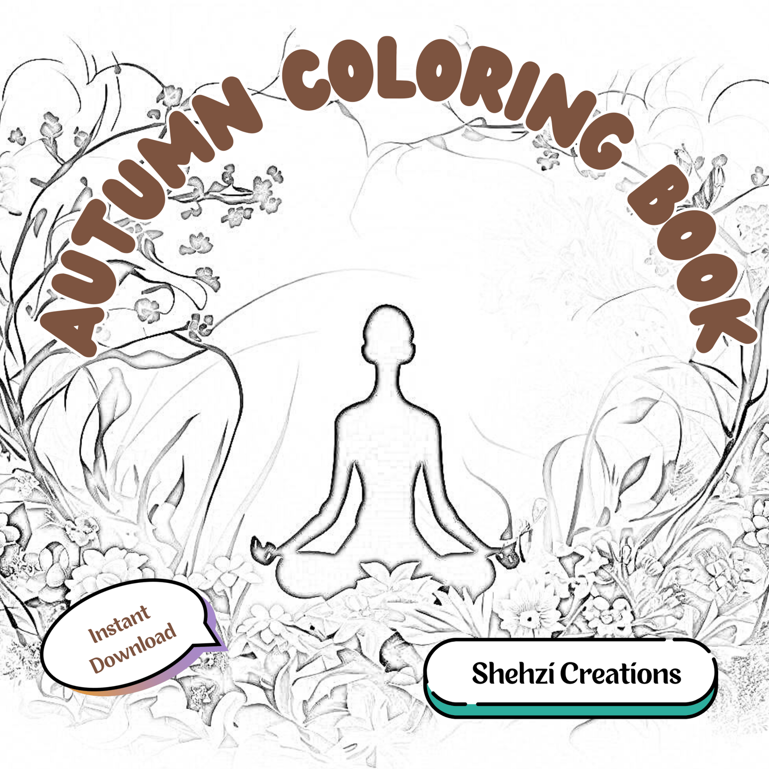 Enhance Your Creativity: Autumn Scenes Clipart Set with 40 PNG Images | Instant Download