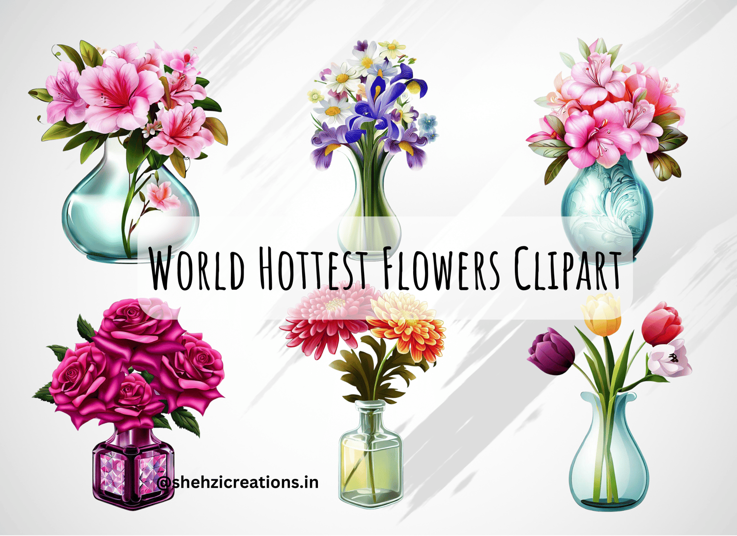 Enhance Your Collection: Top 24 Highly Requested Floral Illustrations Clipart