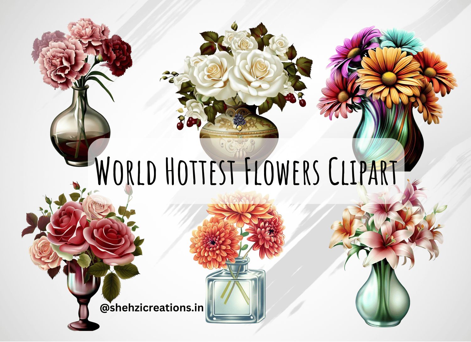 Instant Download: Top 24 Floral Illustrations for Thanks Giving and Autumn
