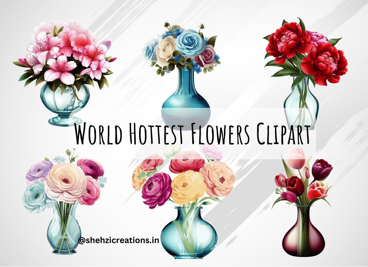 Enhance Your Collection: Top 24 Highly Requested Floral Illustrations Clipart