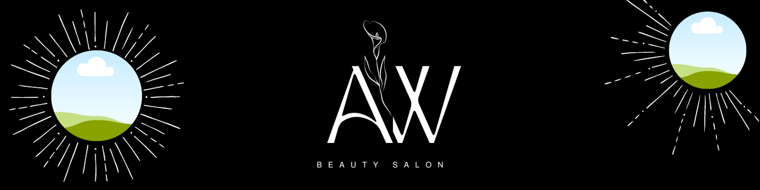 Customizable Feminine initials with a line-drawn flower LinkedIn Background Template for Canva - Small Business Branding, balck