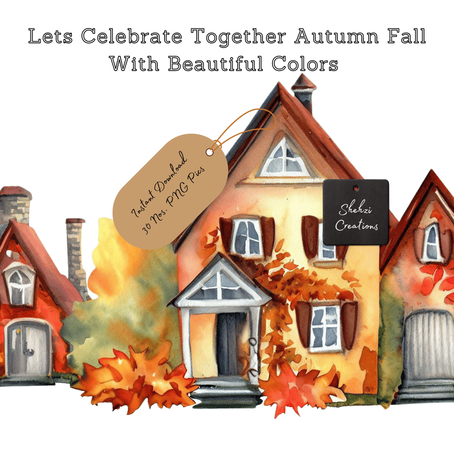 Enhance Your Collection: 32 Watercolor Images to Celebrate Autumn