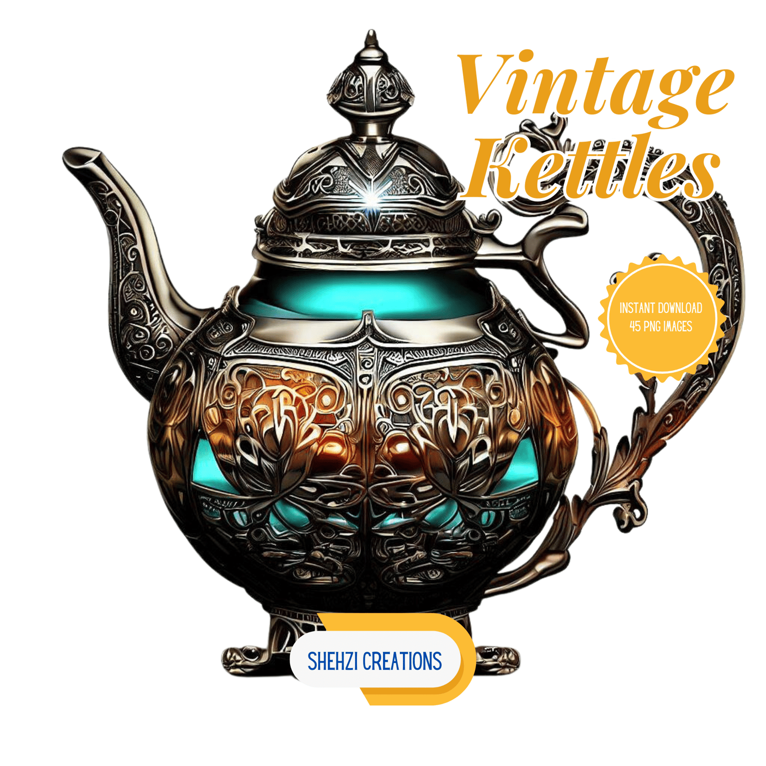 Enhance Your Collection: 45 World Best Kettles Designs Clipart Images