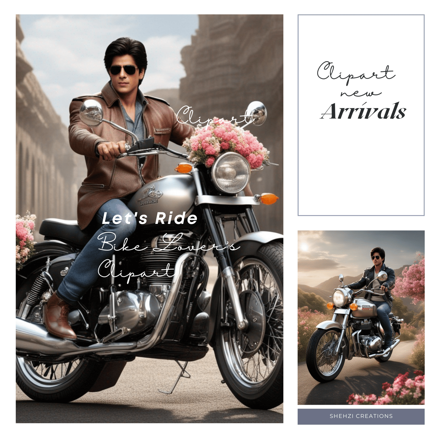 Bike Dreams: Stunning Clipart Images Collection | Instant Download