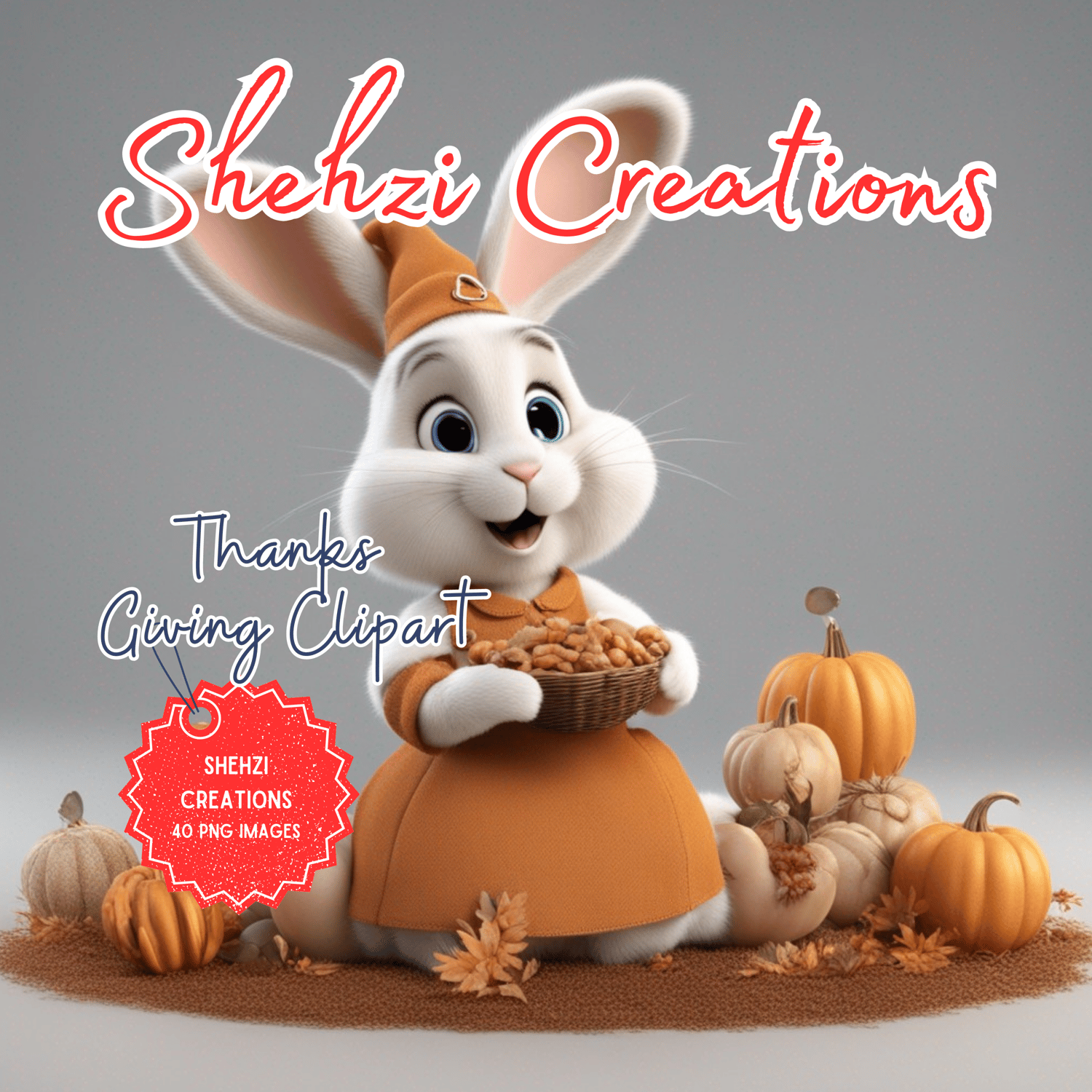 Enhance Your Celebrations: 35 3D Characters Celebrating Thanks Giving