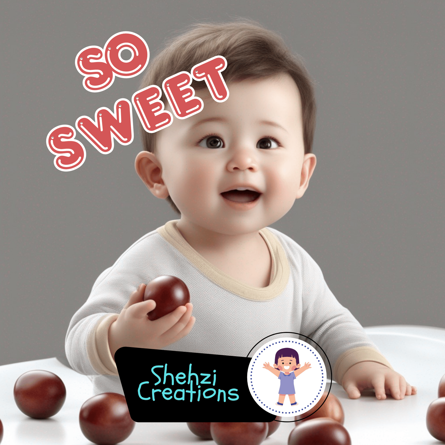 Enhance Your Decor: 20 Tiny Tastemakers Baby and Fruit Images