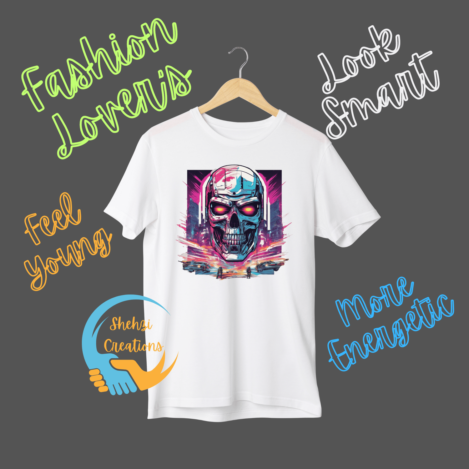 Terminator T-Shirt Vector: Instant Download | High Resolution