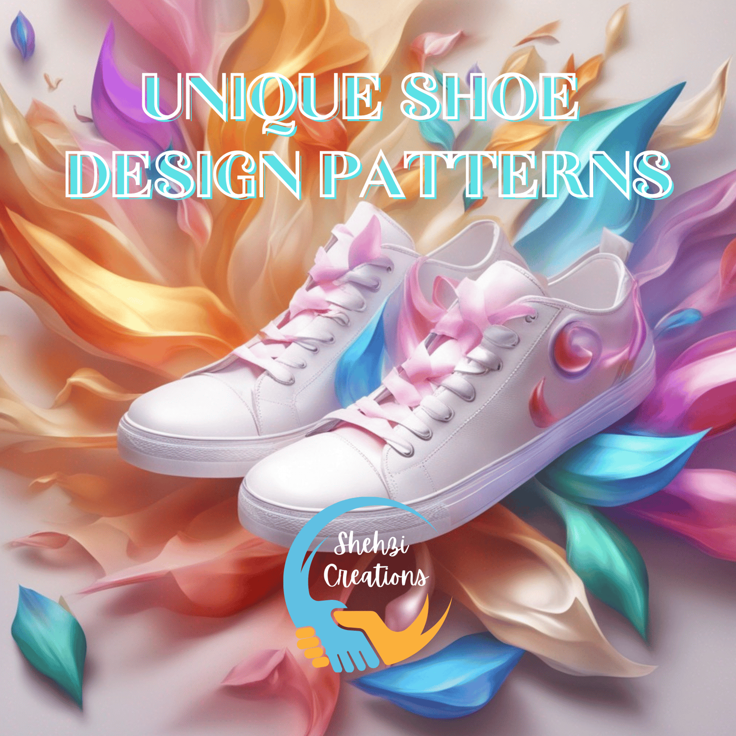 Unique Shoes Design Patterns Digital Paper: Elevate Your Footwear Style