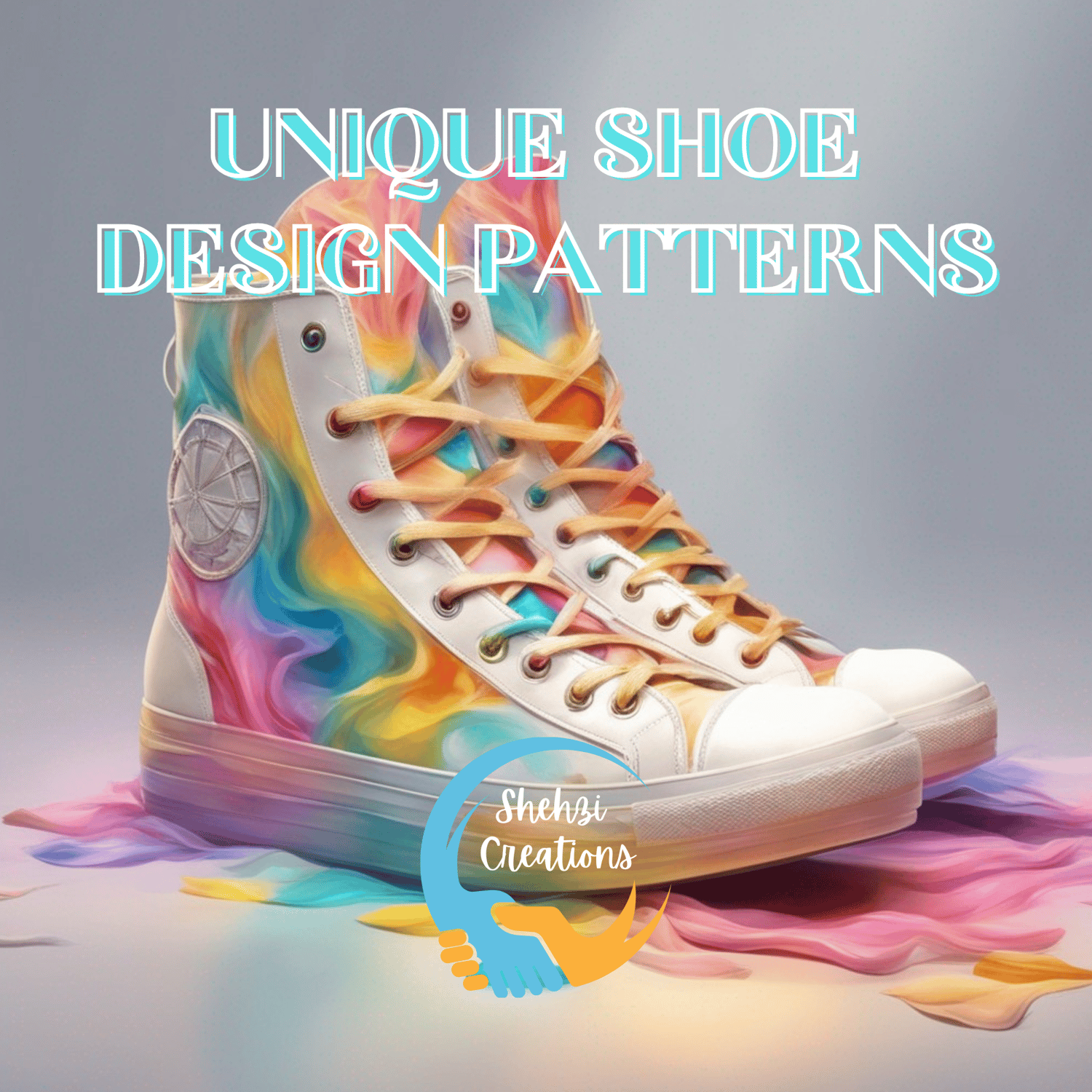 Unique Shoes Design Patterns Digital Paper: Elevate Your Footwear Style
