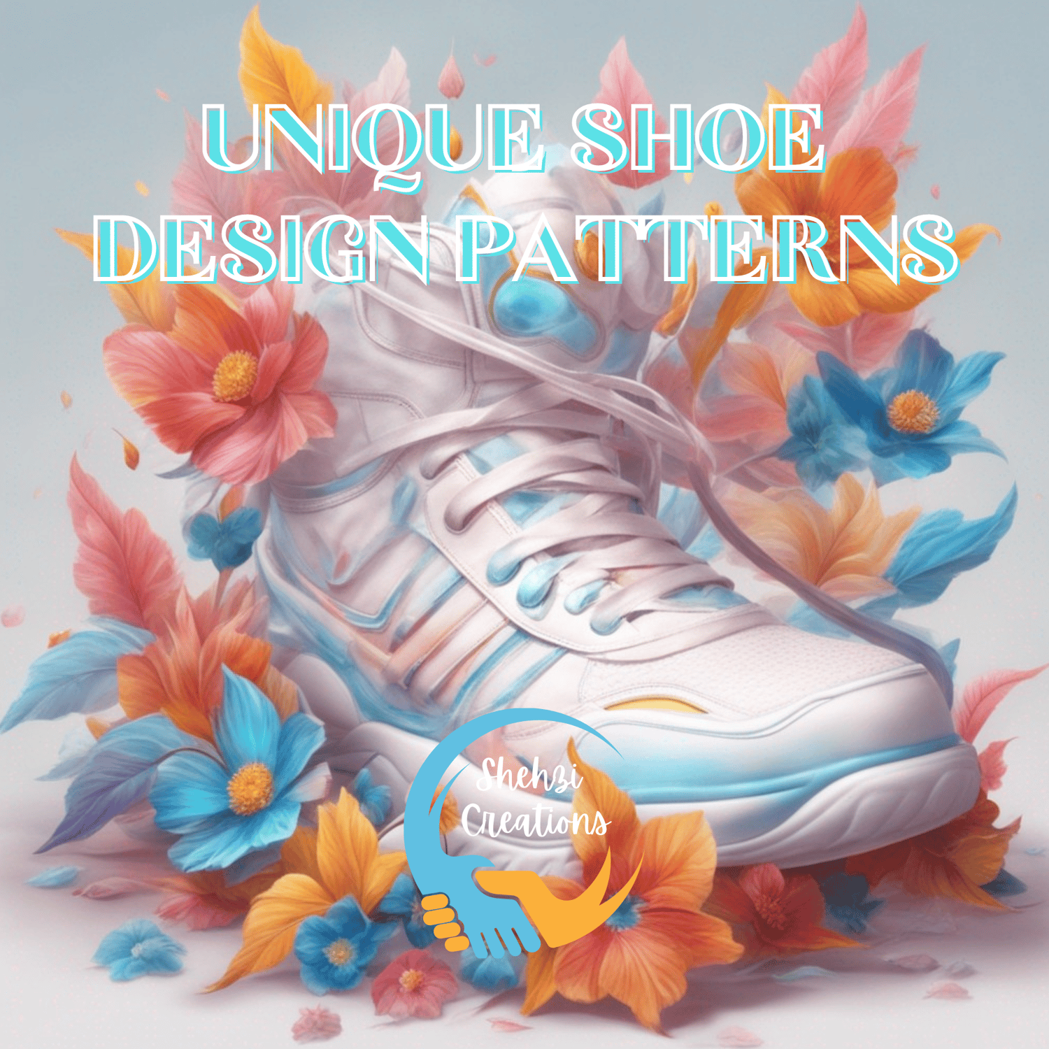 Unique Shoes Design Patterns Digital Paper: Elevate Your Footwear Style