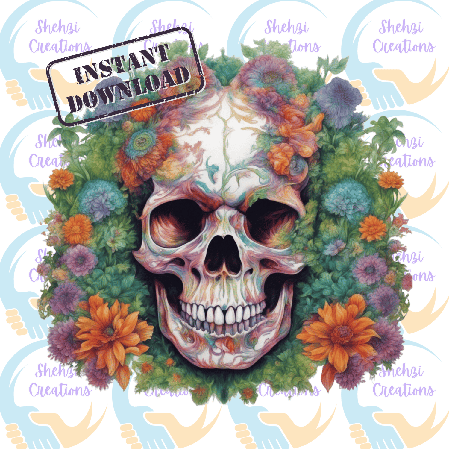 Optimize Your Decor: 20 Psychilidic Animals Digital Arts for Wall Hanging