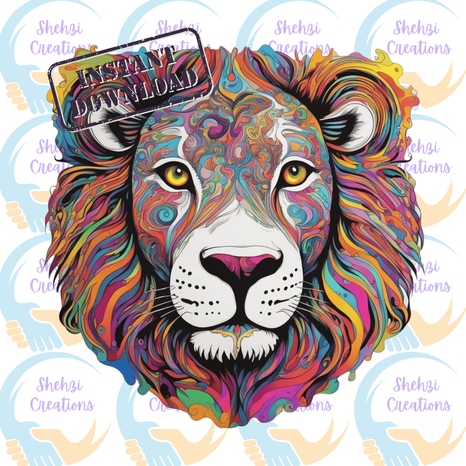 Unveil Creativity: 20 Unique Designs for Psychilidic Animals Digital Arts