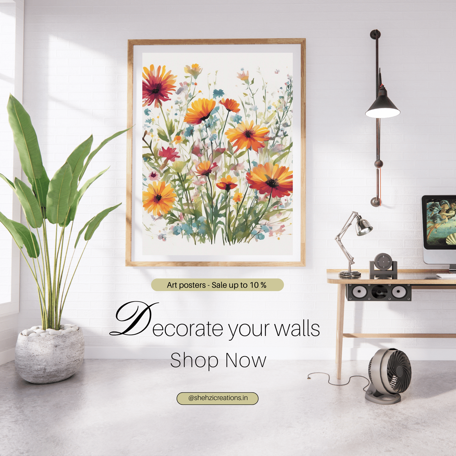 Empower Creativity: 25 Beautiful Wildflower Watercolor Paintings for Home Decor