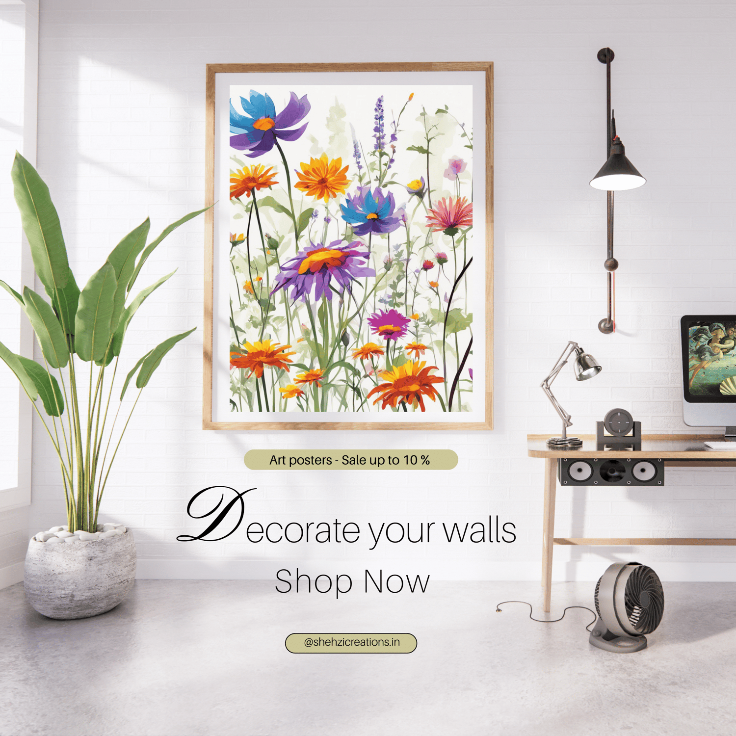 Discover Beauty: Wildflower Watercolor Paintings | Instant Download