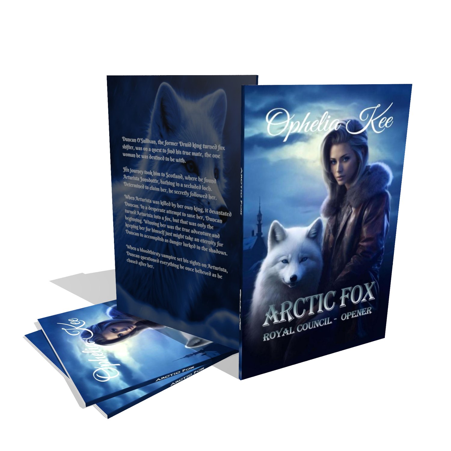 Arctic Fox Book stack