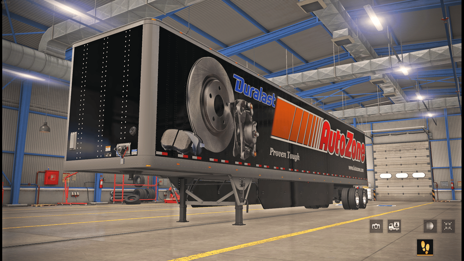 Autozone Custom ATS Trailer Skin