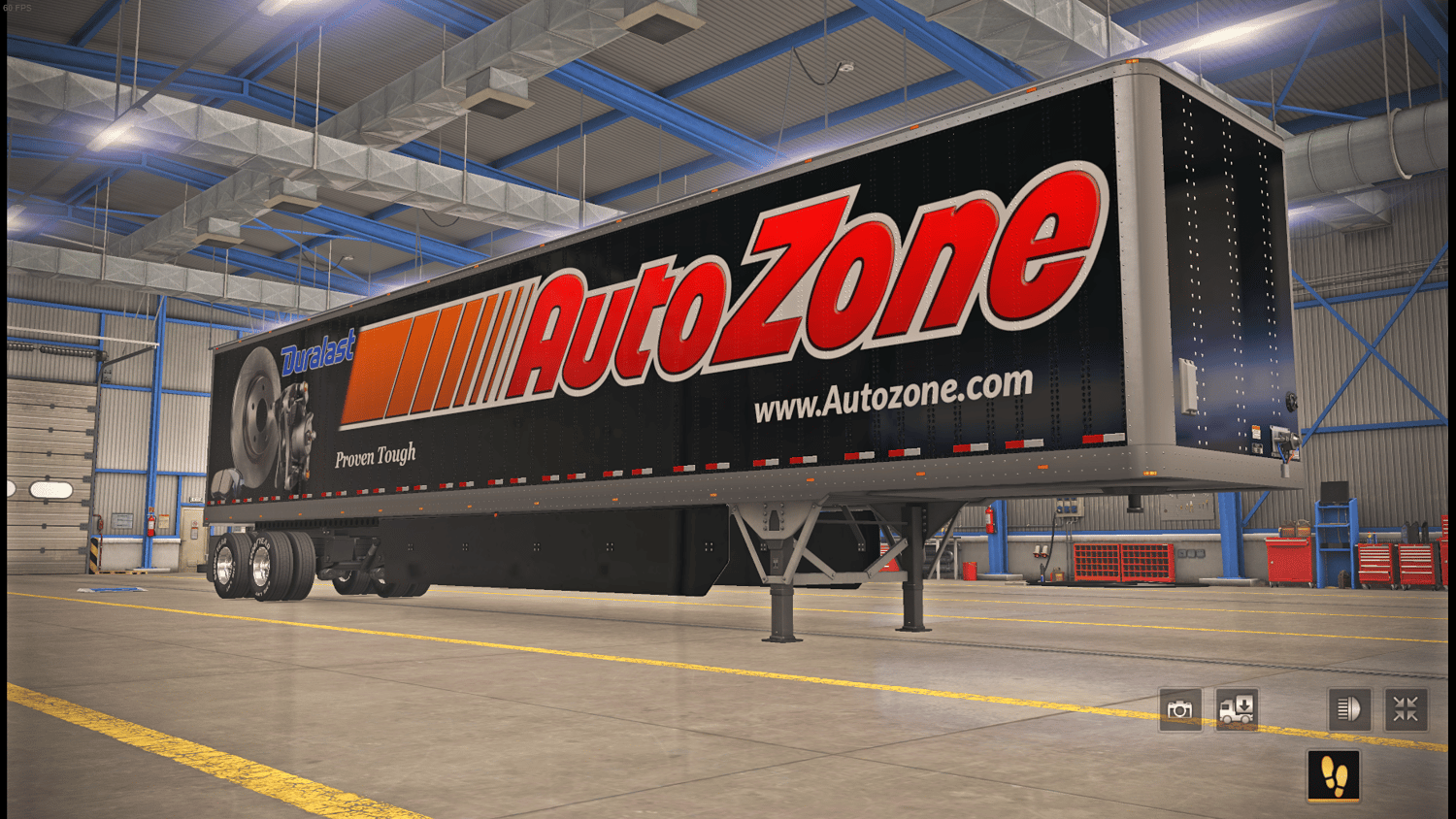 Autozone Custom ATS Trailer Skin
