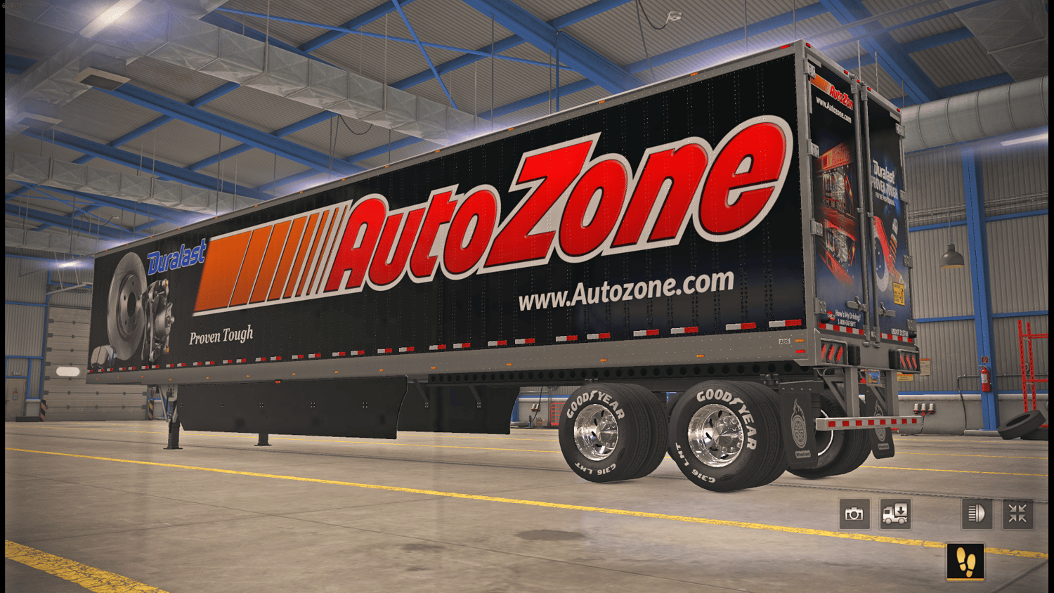 Autozone Custom ATS Trailer Skin