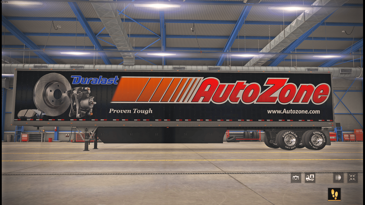 Autozone Custom ATS Trailer Skin