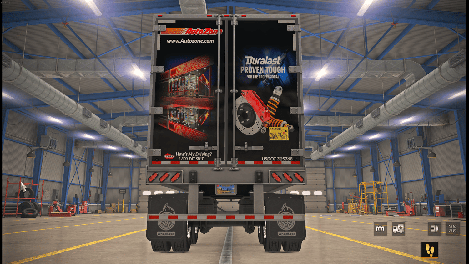 Autozone Custom ATS Trailer Skin