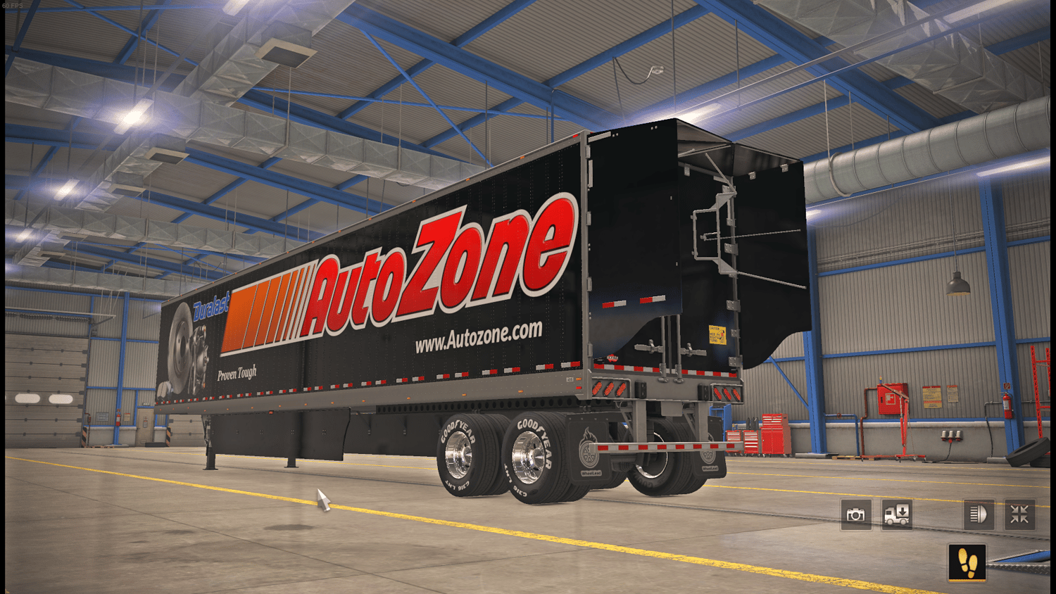 Autozone Custom ATS Trailer Skin