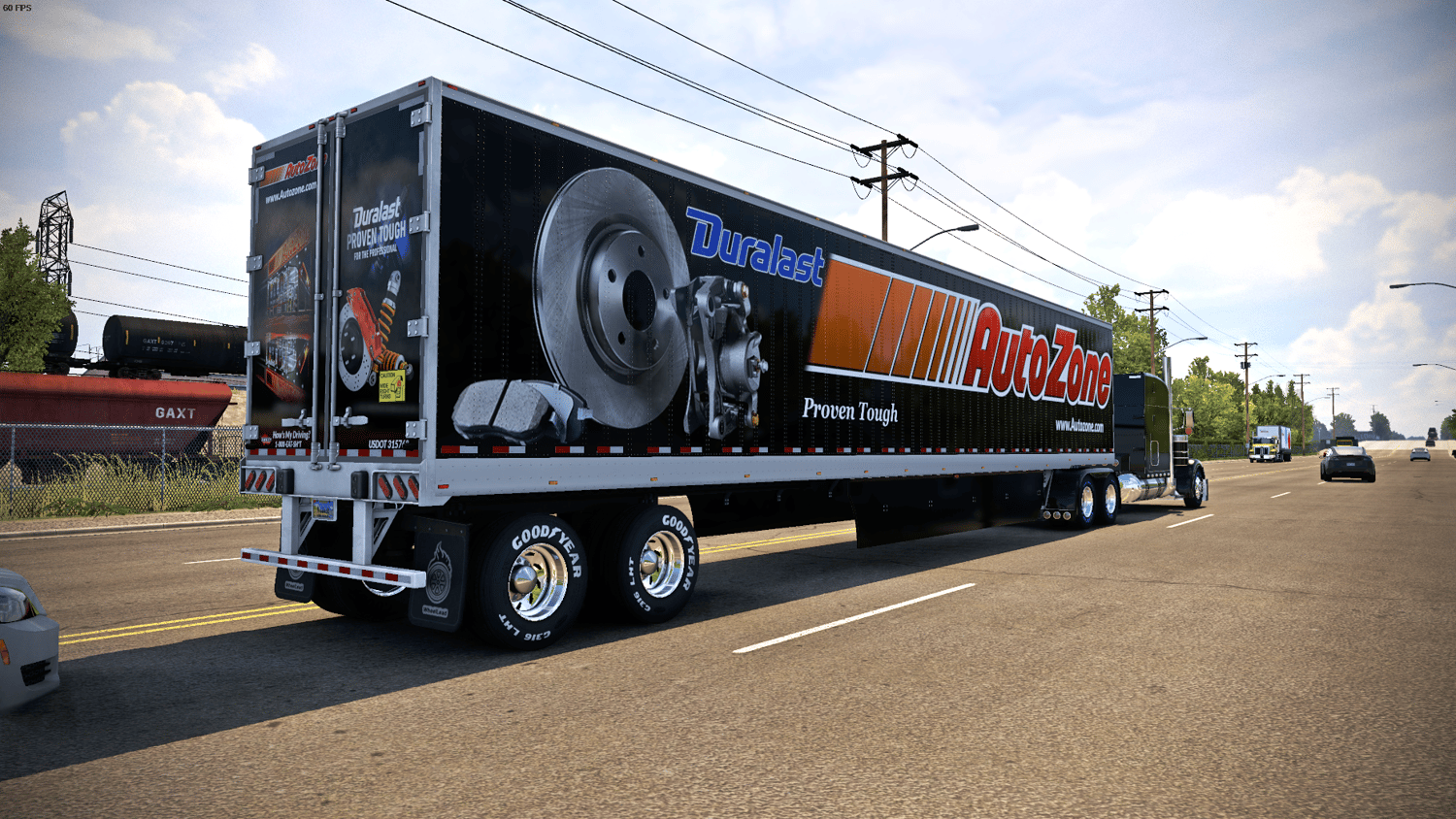 Autozone Custom ATS Trailer Skin